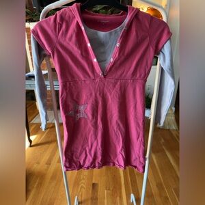 American Girl Pink and Gray Apparel size 10